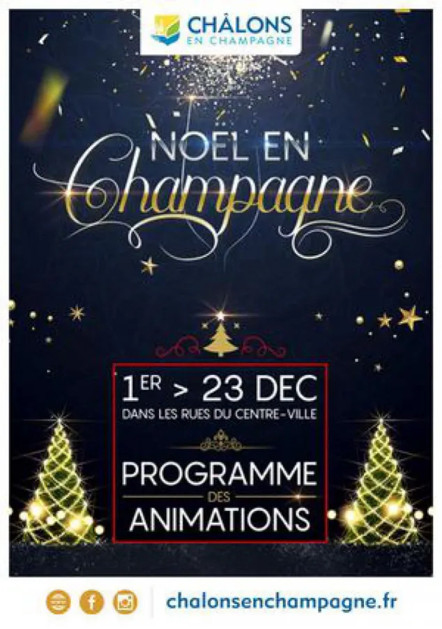 Noël en Champagne - programme des animations