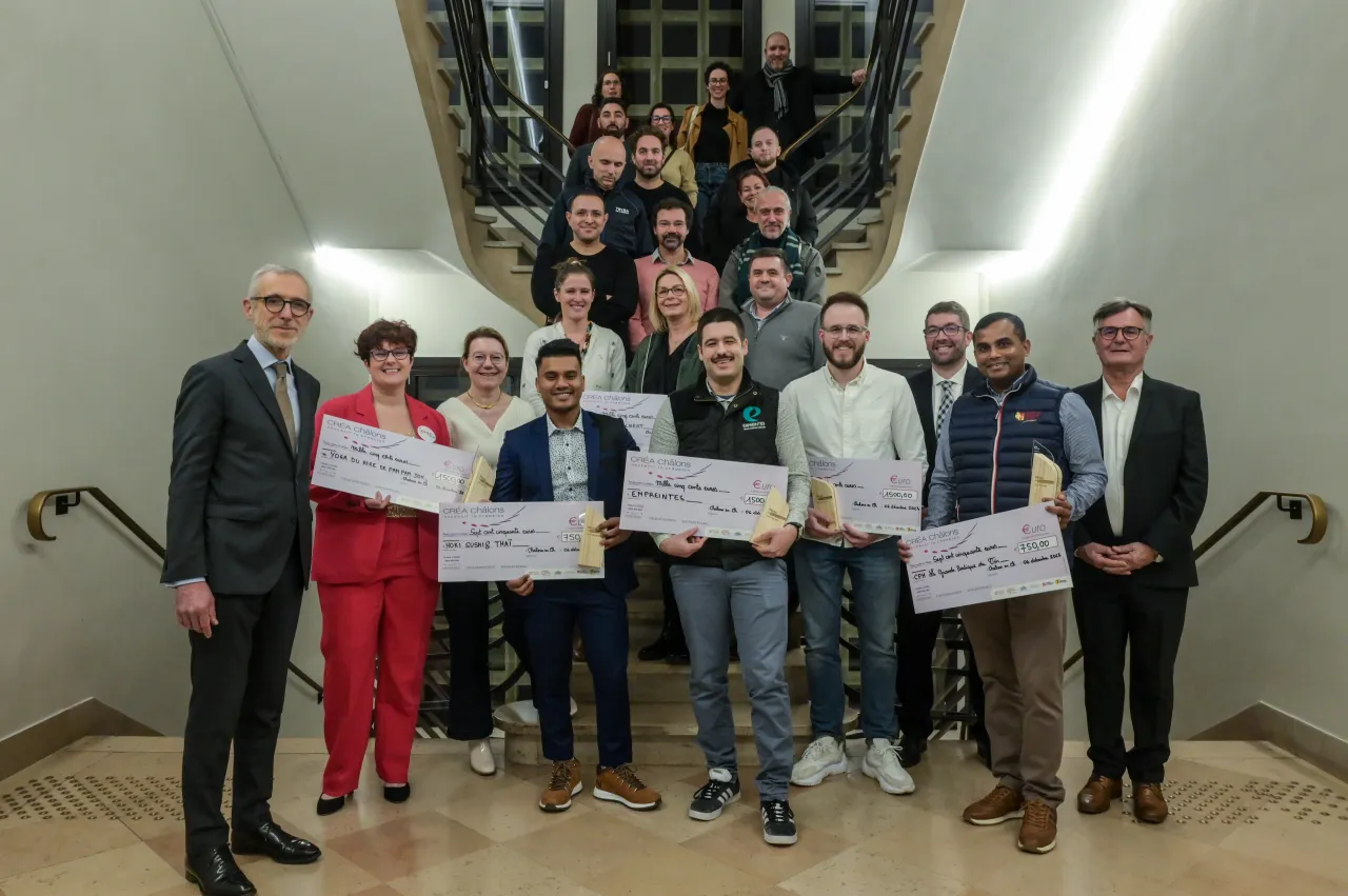 Les lauréats du concours Trophée du Mess des Entrepreneurs 2023